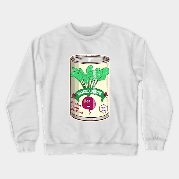 Tin of beetroot Crewneck Sweatshirt by mailboxdisco